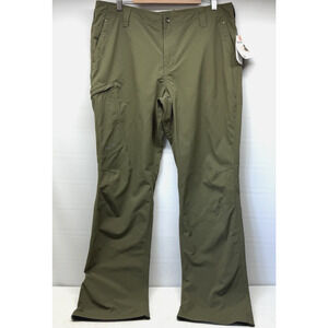 MARMOT Matthews Pant Mens 38 Olive Nylon Blend 40 UPF/ UV Outdoor Hiking Pants